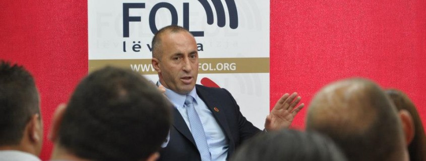 Kryetari i AAK-se Ramush Haradinaj ne debatin e FOL dhe PIPS5