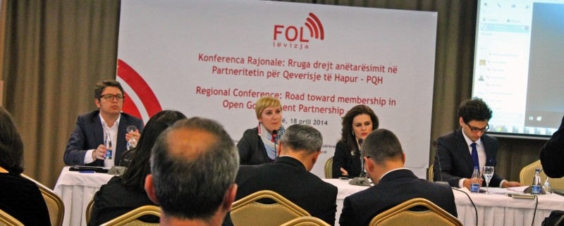 Regional conference - Kosovo-s membership in the Open Government Partnership and regional experiences