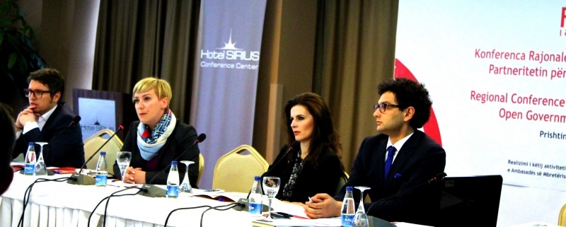 Regional conference - Kosovo-s membership in the Open Government Partnership and regional experiences2